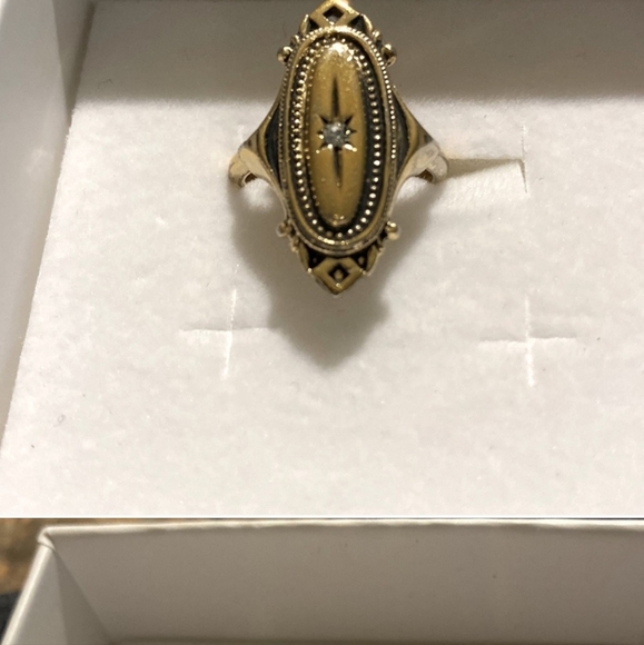 Vintage Avon adjustable cross ring - Picture 3 of 6